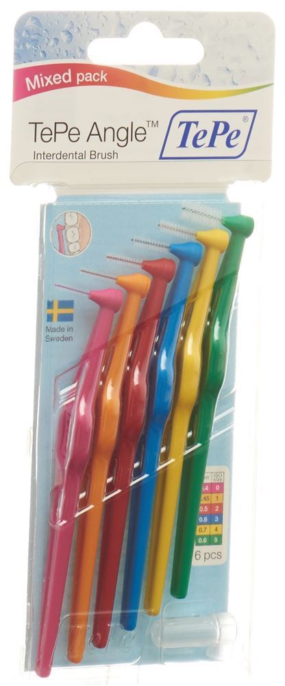 TEPE Angle Interdentaire Assorties | 6 pièces