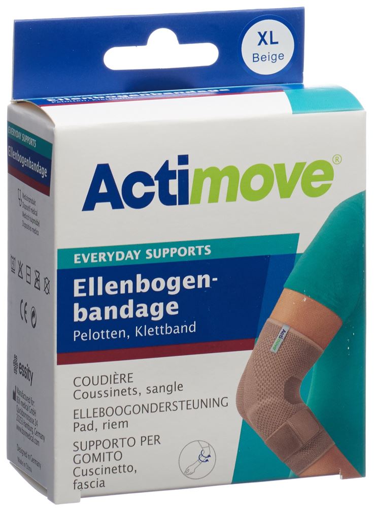 ACTIMOVE Everyday Support Bandeau Coude | Taille XL Velcro
