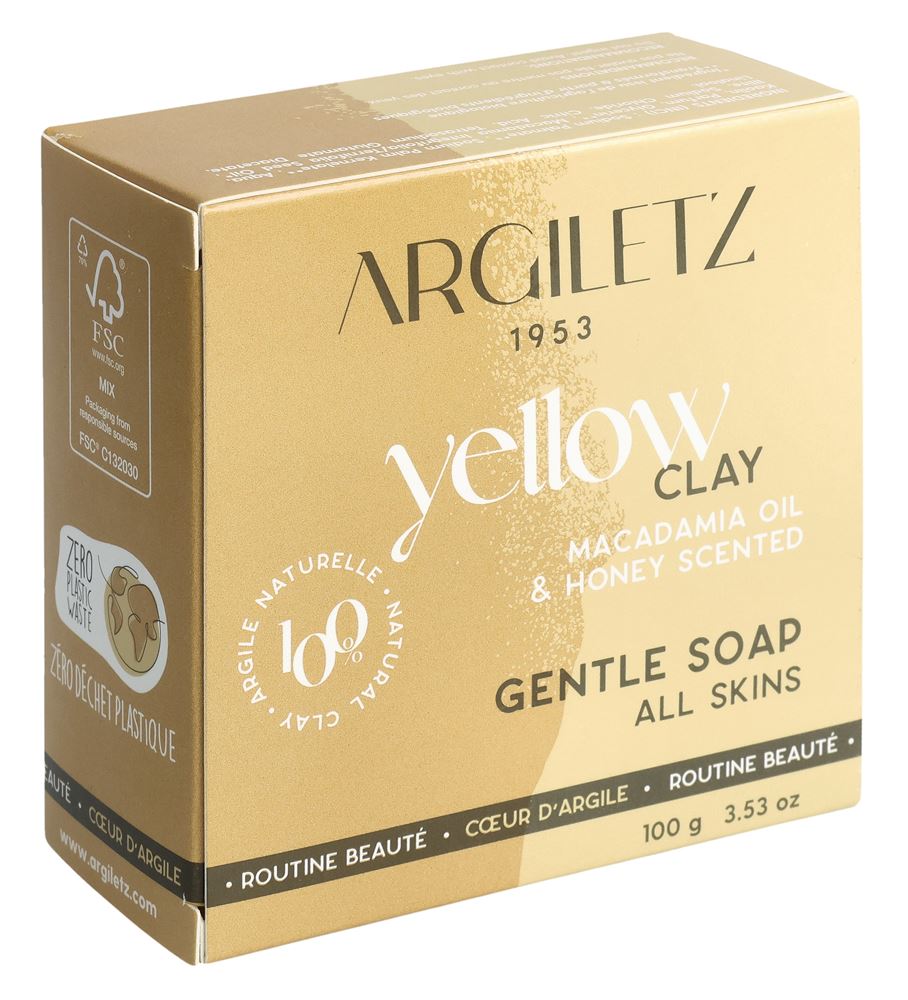ARGILETZ Savon Argile &amp; Miel 100g | Hydratant