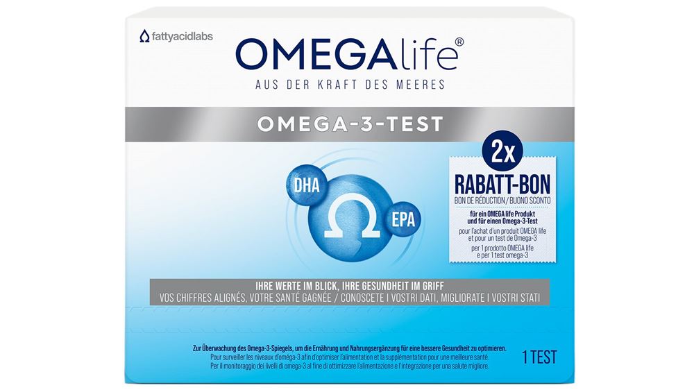 OMEGA-LIFE Omega-3 Test | Santé Cardiaque