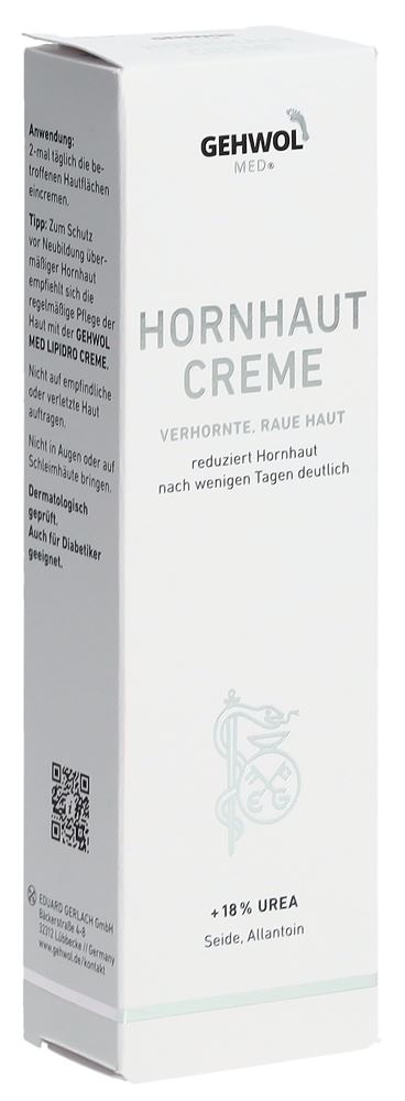 GEHWOL MED Crème Callosités 75ml | Adoucit la Peau