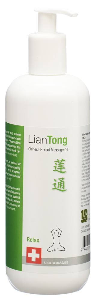 LIANTONG Huile Massage Relaxante 500ml | Détente