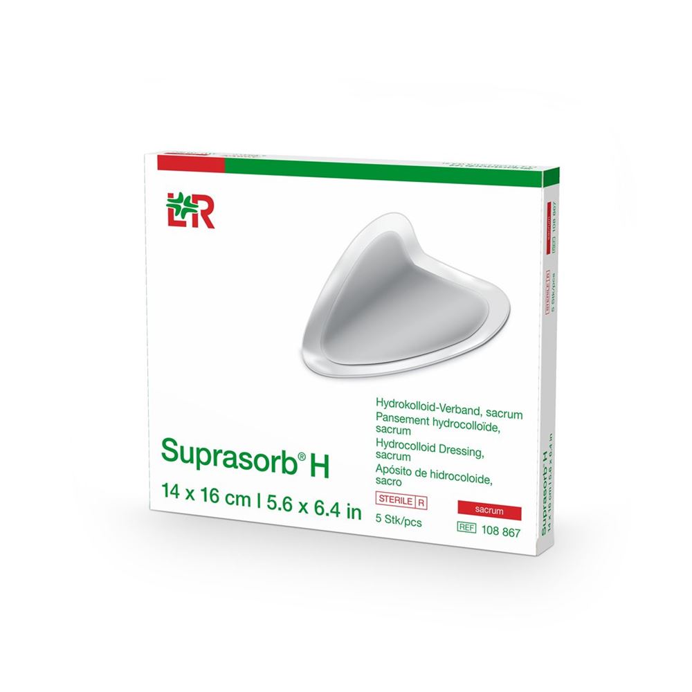SUPRASORB H Sacrum Pansement 14x16cm | 5 pièces