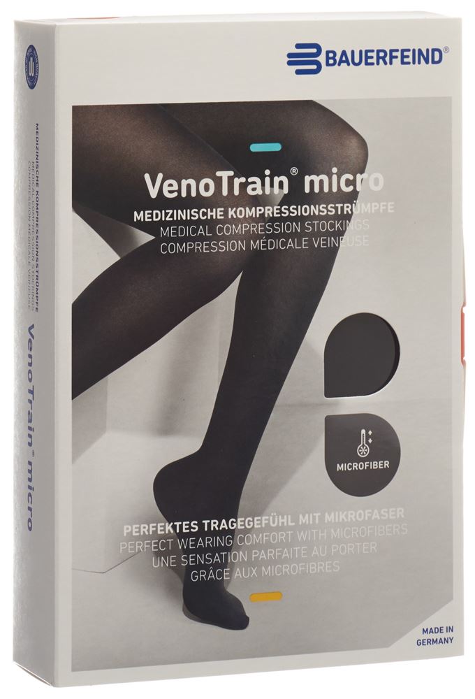 BAUERFEIND VT Micro KKL2 ATU XL ns gF sch Bas de contention XL | Compression