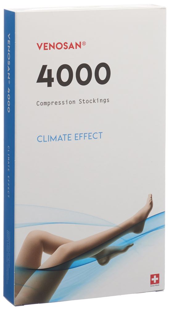 VENOSAN 4002 A-GHS KKL2 L Bas Long Marron 1 Paire | Compression