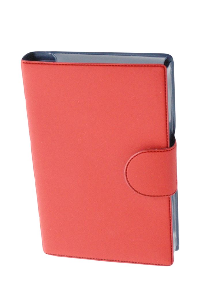 MEDIDOS Soft Touch Boîte Médicaments Rouge/Bleu | Pratique