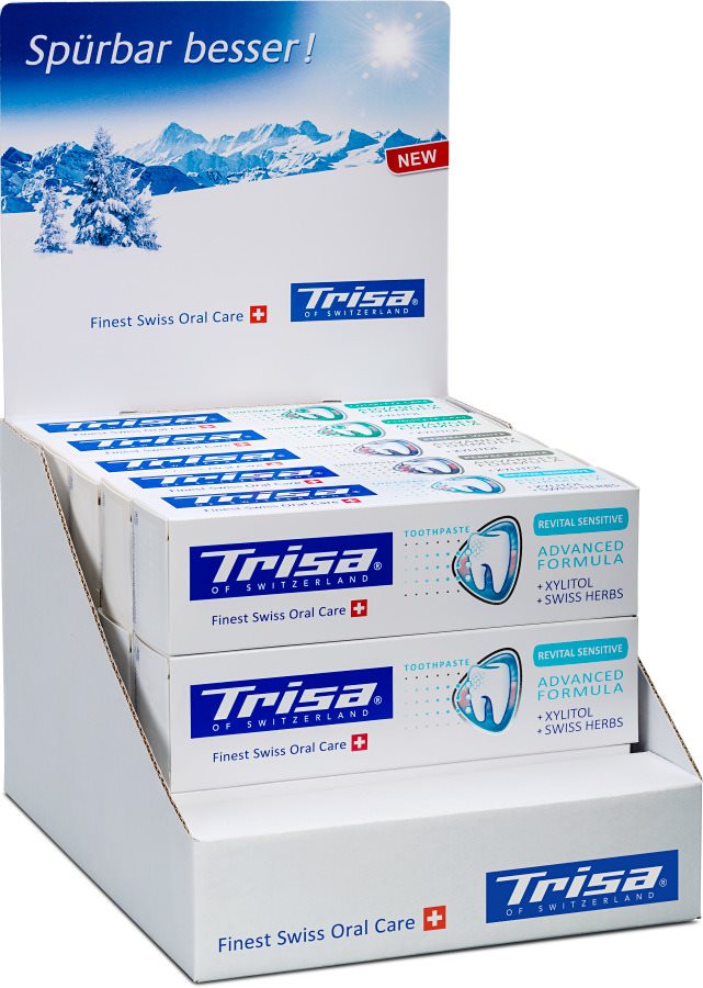 TRISA Dentifrice Mixte Display 15 pièces | Assortiment