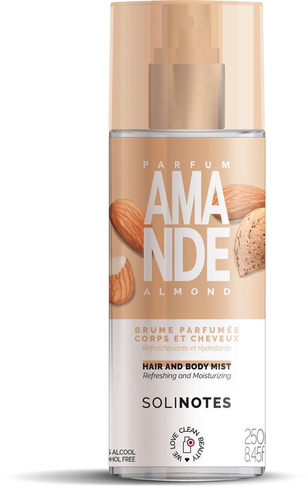 SOLINOTES Amande Brume Cheveux &amp; Corps 250ml | Douceur