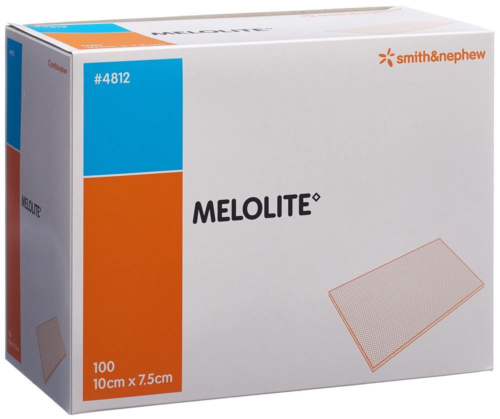MELOLITE Compresse 10x7.5cm | 100 pièces