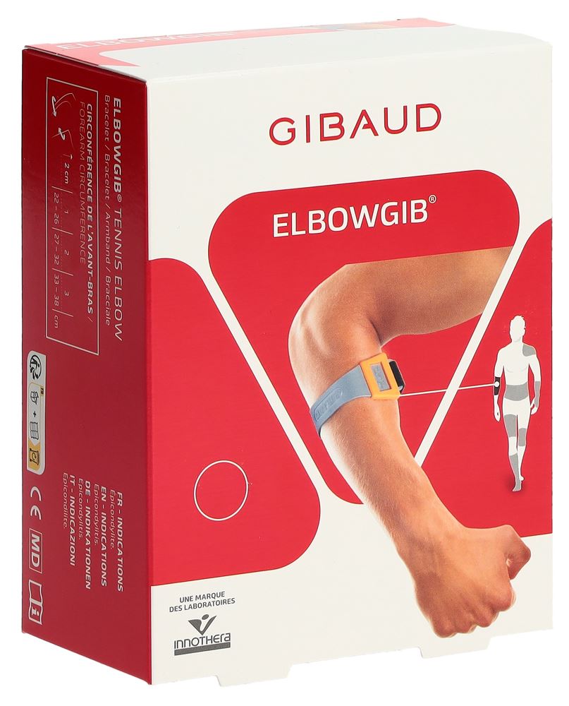GIBAUD Elbowgib Anti-Épicondylite Gr2 27-32cm | Soulagement