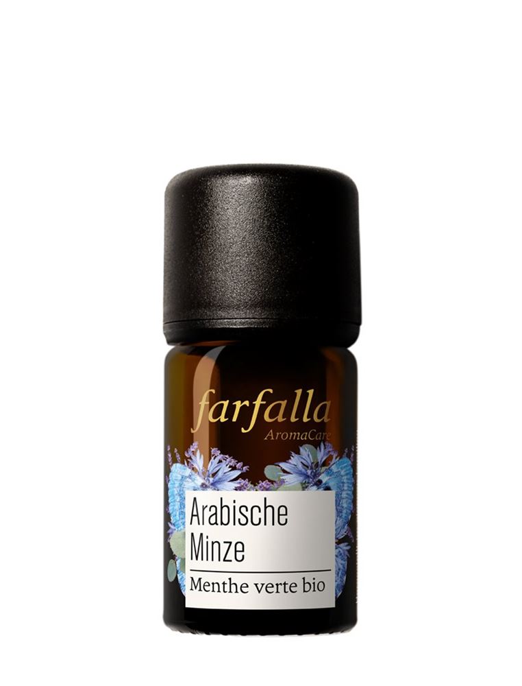 FARFALLA Huile Essentielle Menthe Arabe Nana 5ml | Rafraîchissant