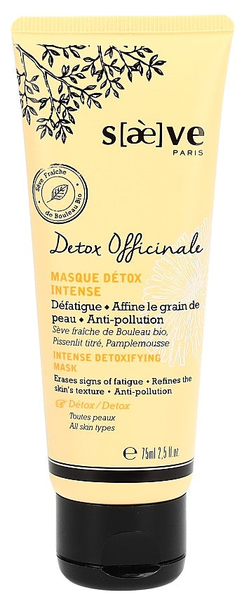 SAEVE Detox Officinale Masque Intensif 75ml | Détoxifiant