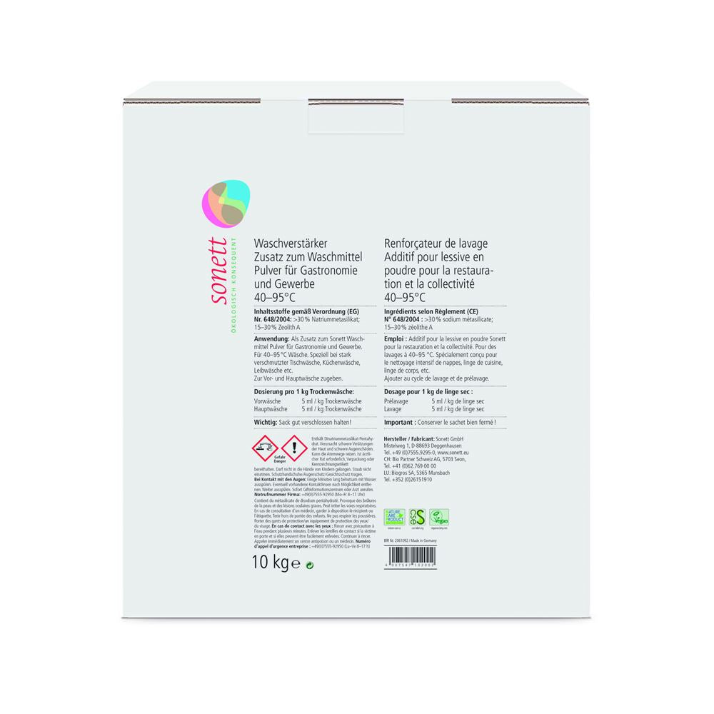 SONETT Booster Lavage Pro 10kg | Performance Maximale