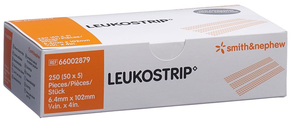 LEUKOSTRIP Pansements 6.4x102mm | 5 pièces