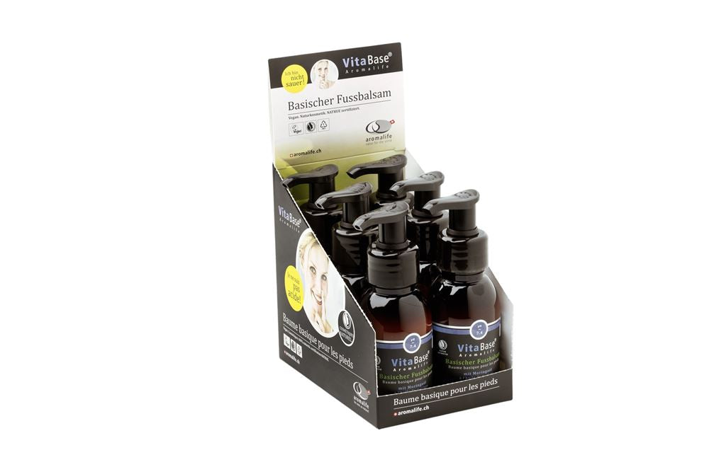 VITABASE Baume Pieds Basique Display 6 pièces | Confort
