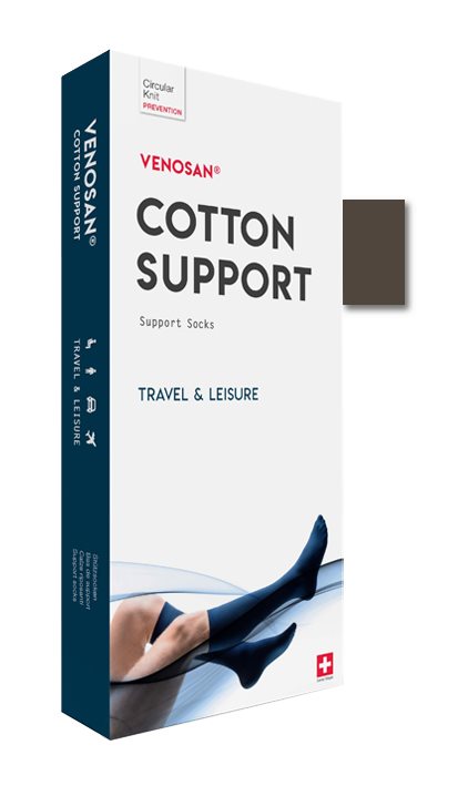 VENOSAN COTTON SUPPORT Chaussettes L wood 1 paire | Compression