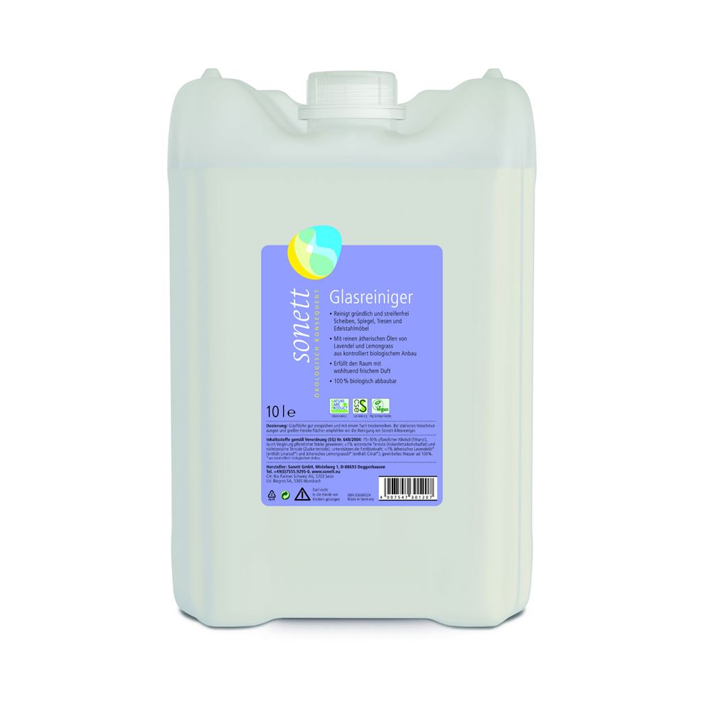 SONETT Produit pour vitres 10L | Brillance Sans Traces