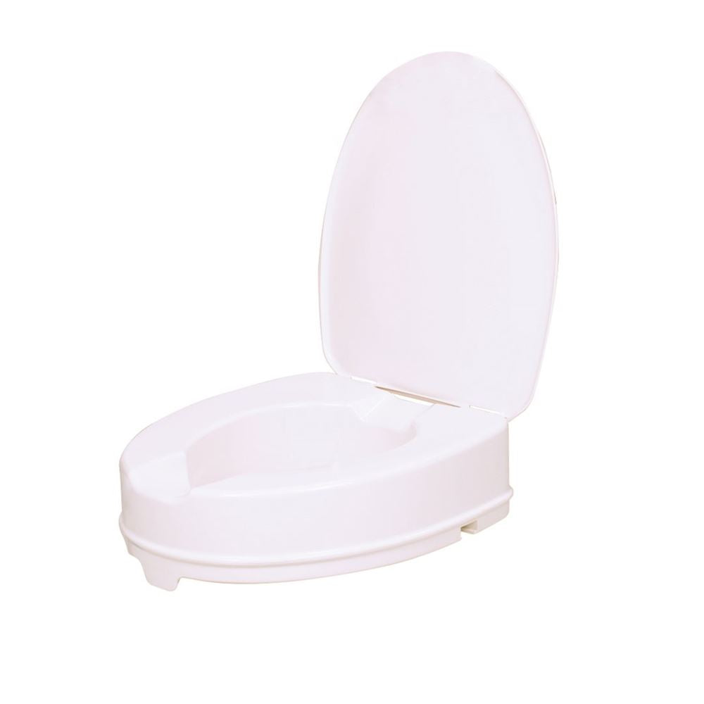 VITILITY Rehausse WC avec Couvercle Rehausse WC | Confort