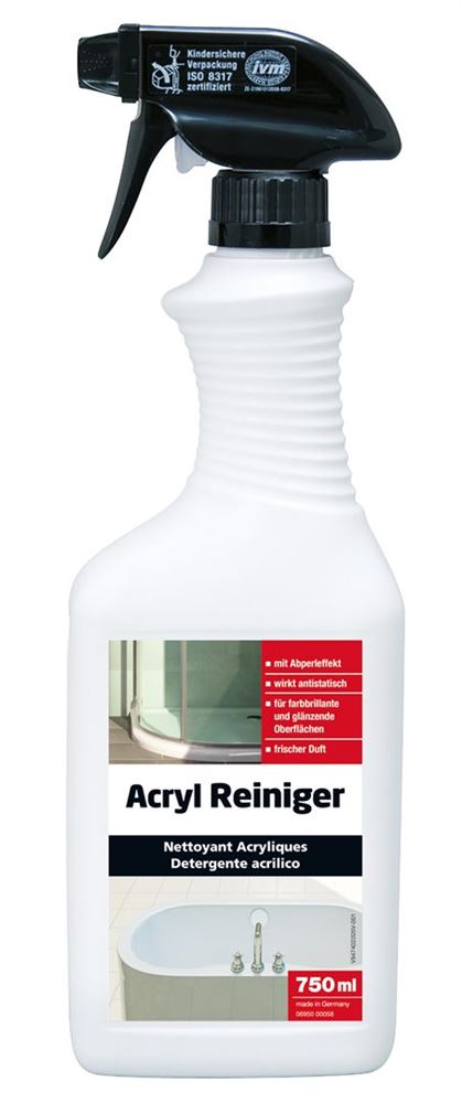 GLUTOCLEAN Nettoyant acrylique 750ml | Nettoyage puissant