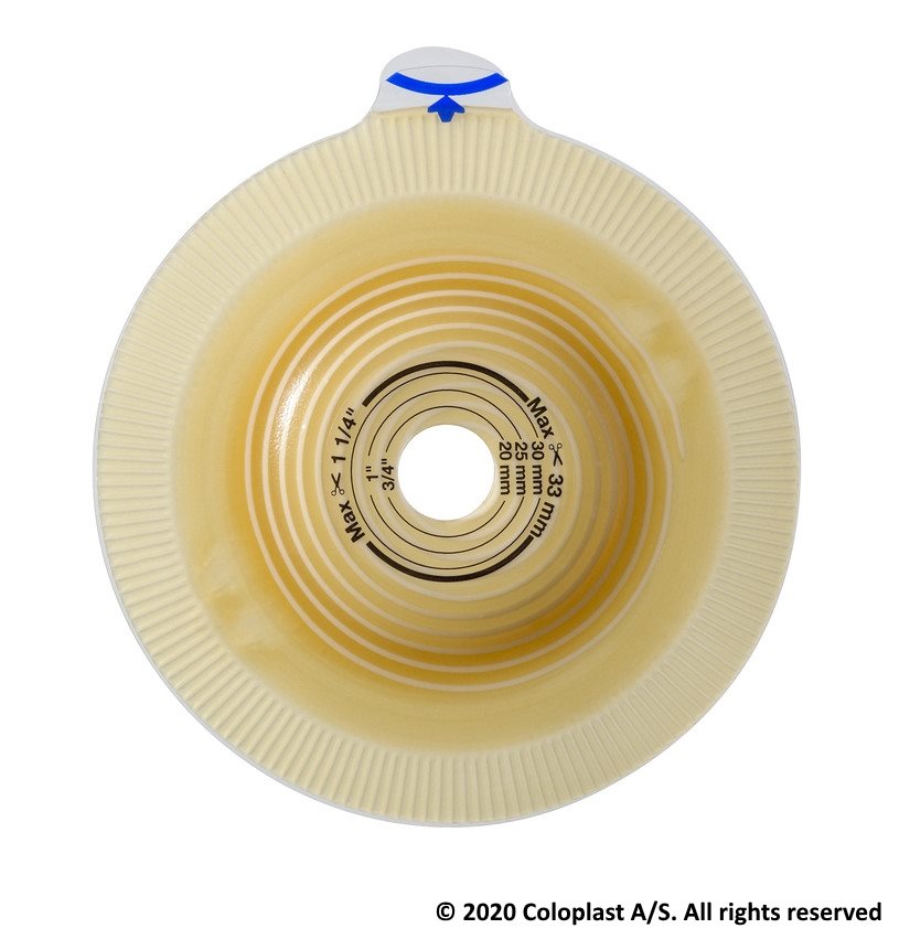 ASSURA Basisplatte 18/40mm konvex 4 pièces | Support