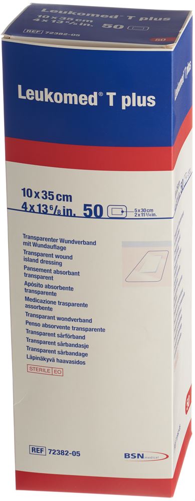 LEUKOMED T plus Transp Pansement 10x35cm | 50 pièces