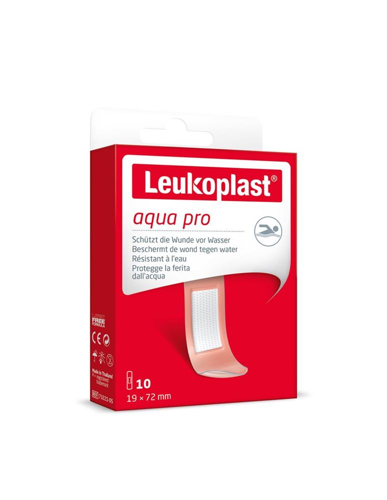 LEUKOPLAST aqua pro Pansement 19x72mm | 10 pièces