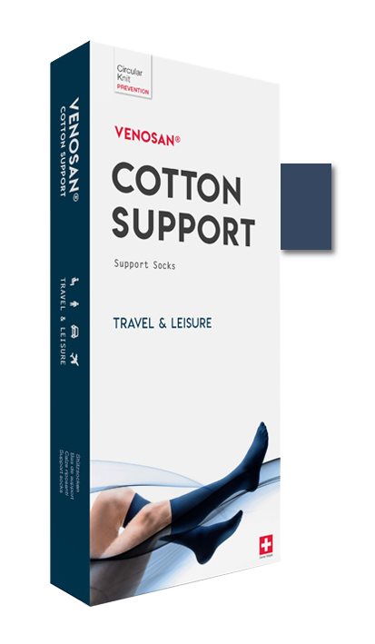 VENOSAN COTTON SUPPORT Chaussettes S jeans 1 paire | Compression