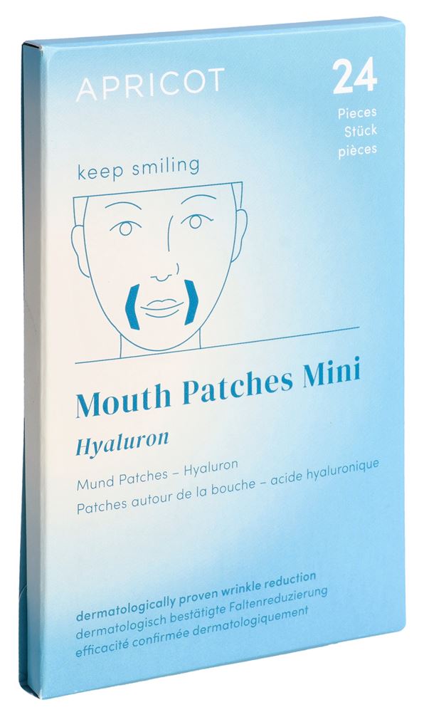 APRICOT Bouche Mini Keep Smiling | Patchs 24 pièces