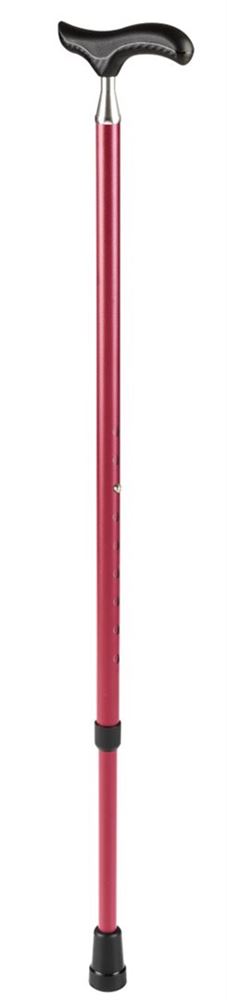 SAHAG Metallstock Slim Rouge Bâton | 100kg 74-95cm