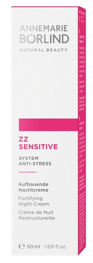 BORLIND ZZ SENSITIVE Crème Nuit Fortifiante 50ml | Réconfort