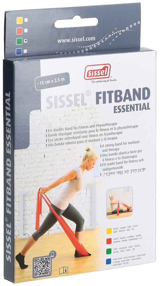SISSEL Fitband Essential Vert Fort 15x2.5m | Performance