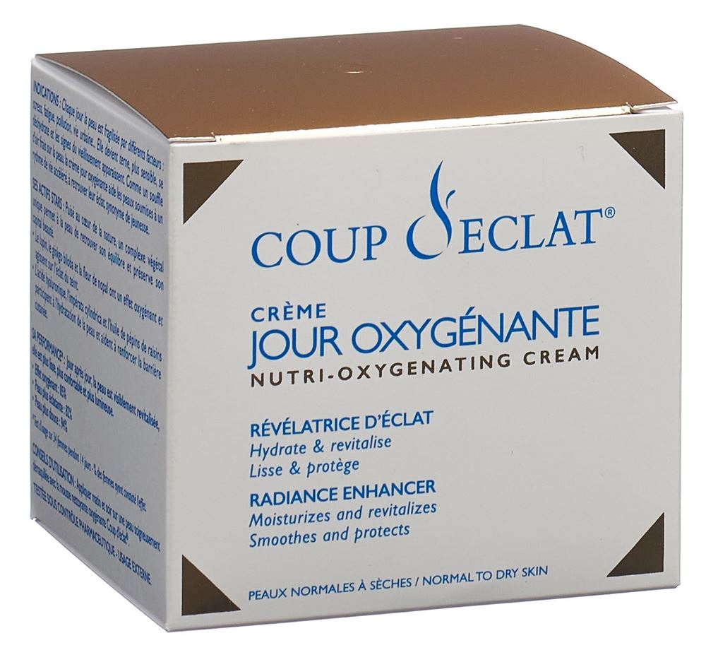 COUP D ECLAT Crème Jour Oxygène 50ml | Éclat
