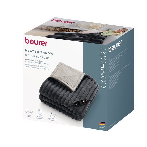 BEURER HD 82 Stockholm Couverture Chauffante | Confort