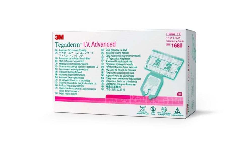 3M TEGADERM IV Advanced Pansement 3.8x4.5cm | 100 pièces