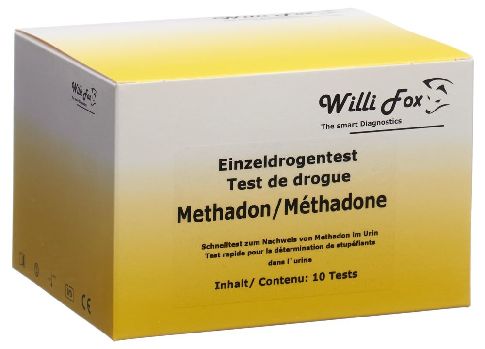 WILLI FOX Methadon Test Urin 10 pièces | Détection rapide