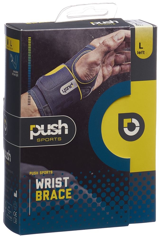 PUSH SPORTS Handgelenkbandage L Gauche | Support
