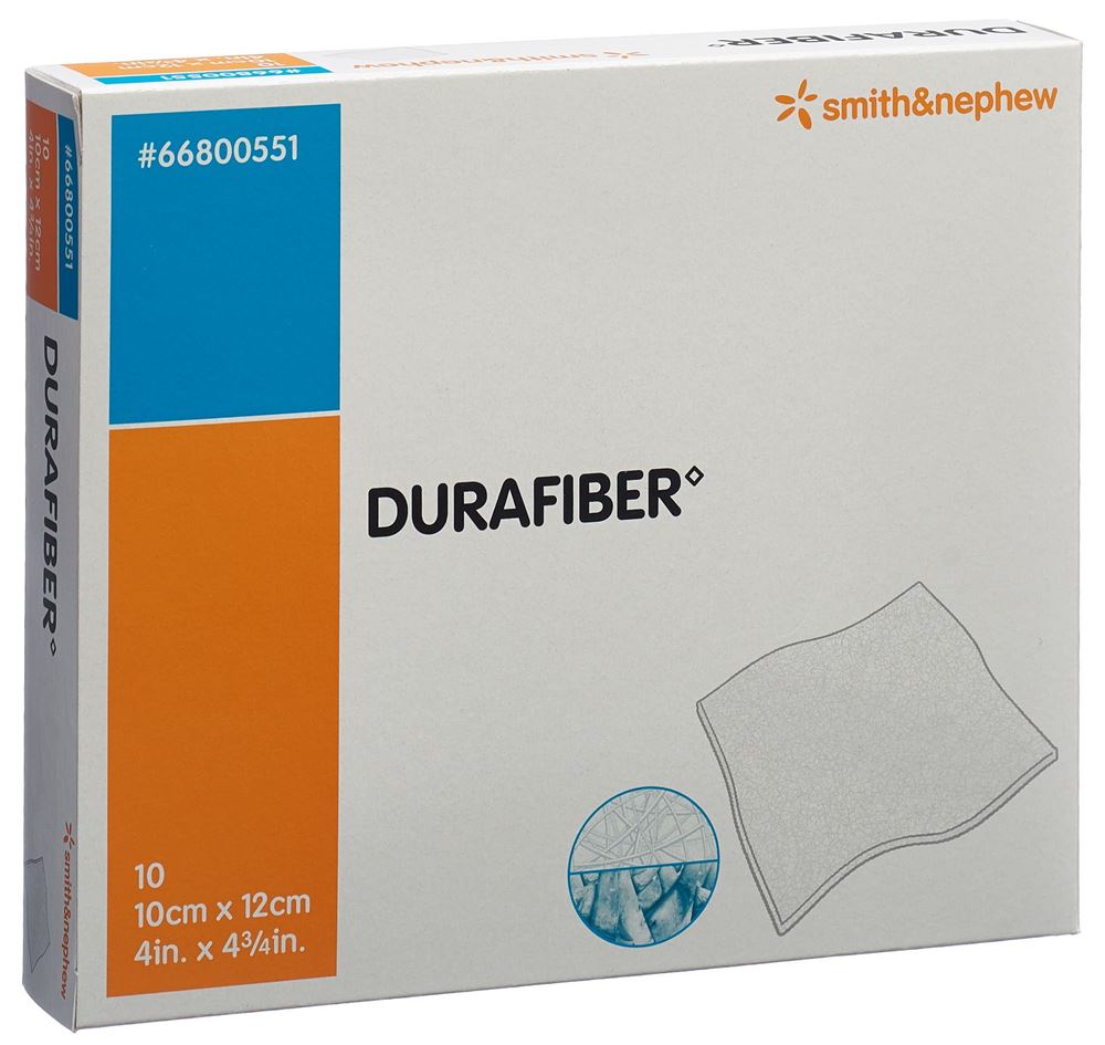 DURAFIBER Pansement | 10x12cm, 10 pièces