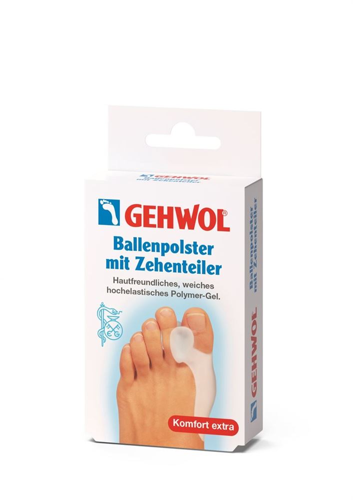 GEHWOL Ballenpolster mit Zehenteiler | Confort