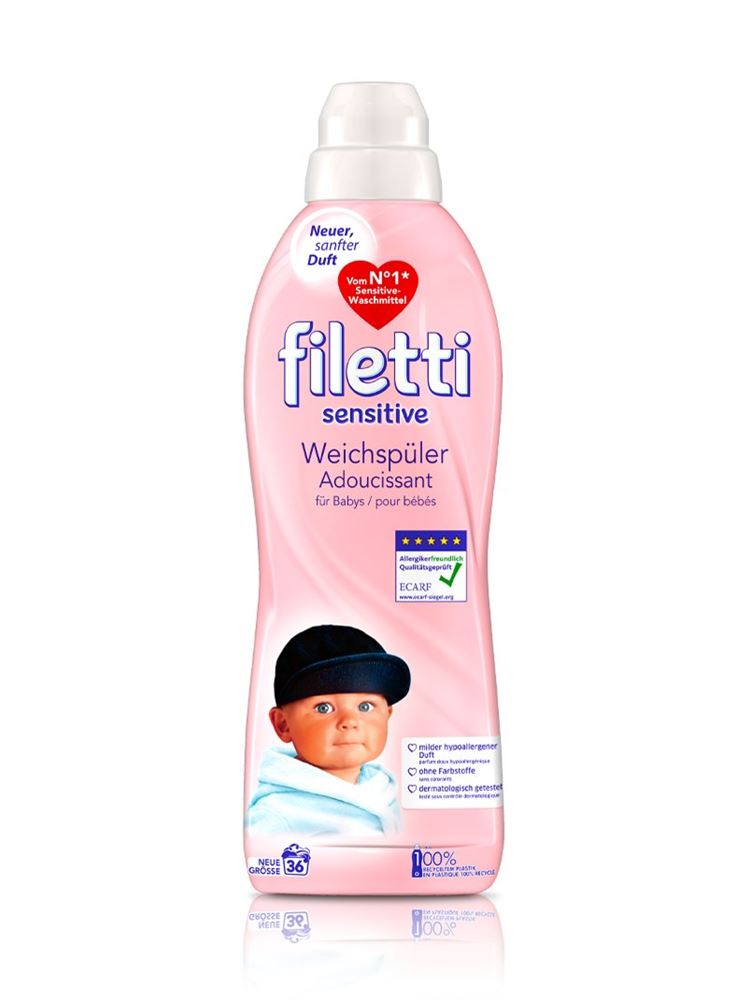 FILETTI Sensitive Adoucissant 36 lav 0.900L | Douceur