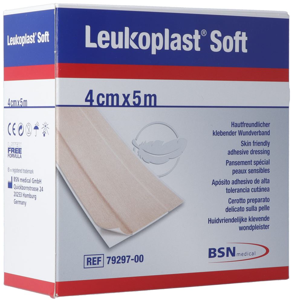 LEUKOPLAST Soft Pansement 4cmx5m | Rouleau