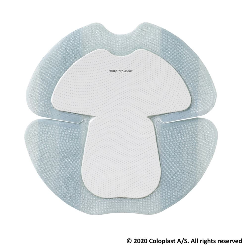 BIATAIN Silicone Heel Pansement 18x18cm | 5 pièces