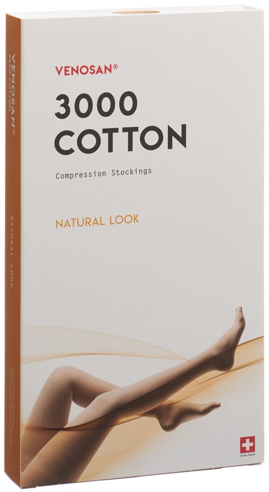 VENOSAN 3002 A-DH KKL2 L Court Ouvert Beige 1 Paire | Compression Médicale