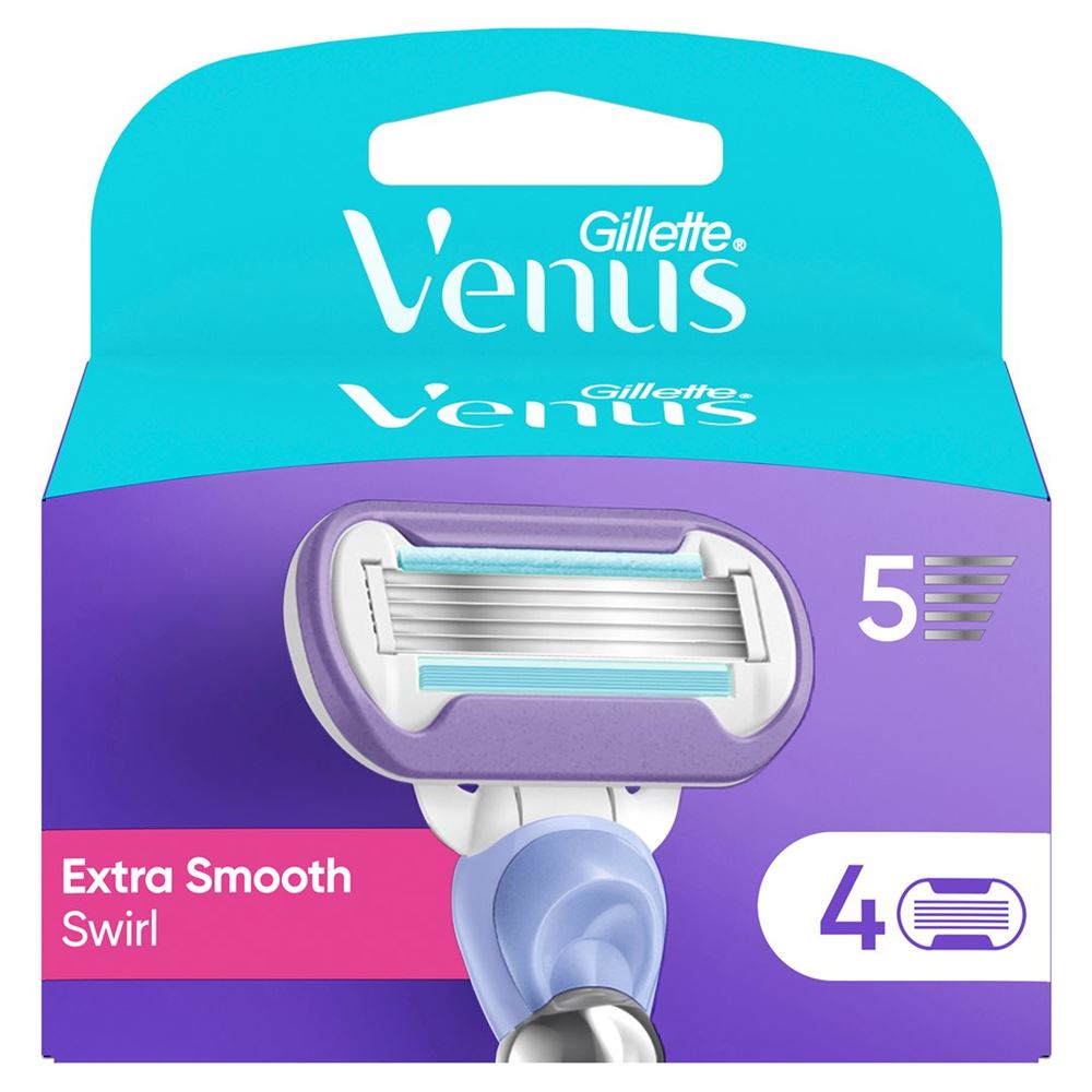 GILLETTE Venus Ext Smooth Lames 4 pièces | Douceur