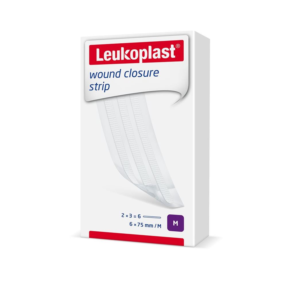 LEUKOPLAST Wound Clos Strip 6x75mm | 6 pièces