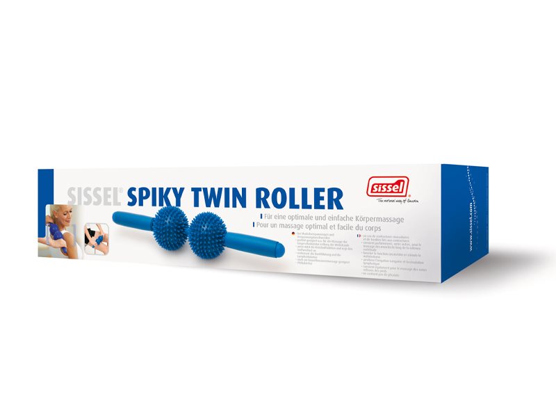 SISSEL Spiky Twin Roller Rouleau Massage | Stimulant
