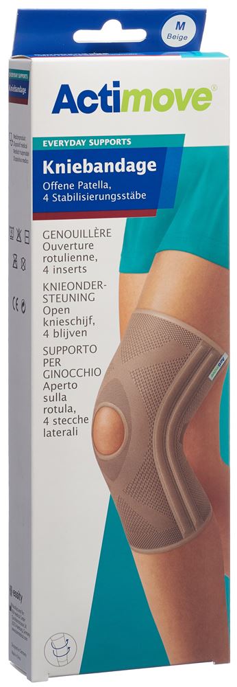 ACTIMOVE Everyday Support Genouillère M | Ouverte