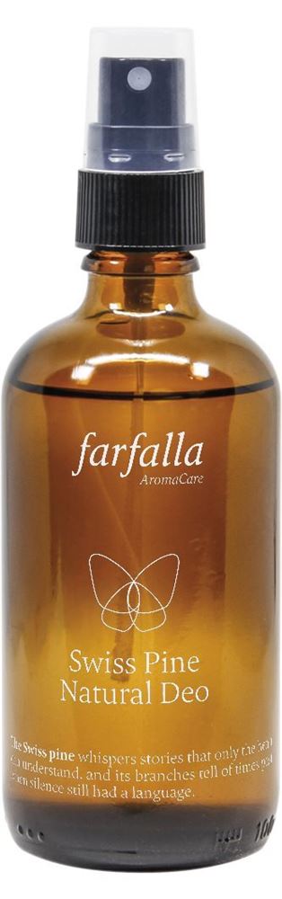 FARFALLA Swiss Pine Déodorant Naturel 100ml | Fraîcheur