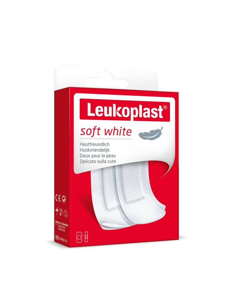 LEUKOPLAST soft white Pansement 2 tailles | 20 pièces