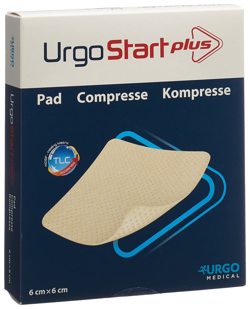 URGOSTART Plus Compresse 6x6cm | 10 pièces