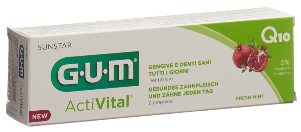 GUM ActiVital Dentifrice 75ml | Soin Buccal